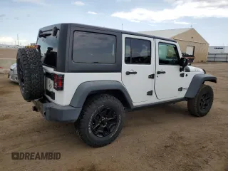 2016 Jeep Wrangler Unlimited Sport with VIN 1C4BJWDG4GL129559, listed as a Copart auction lot 57851285 with 148,022 mi miles and Salvage title. Bid and sale history available at DreamBid. Image 3.