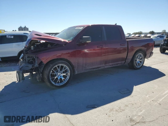 2016 Ram 1500 Sport with VIN 1C6RR6MT0GS376787, listed as a Copart auction lot 81604254 with 186,132 mi miles and Salvage Title. Bid and sale history available at carsss.com. Image 1.