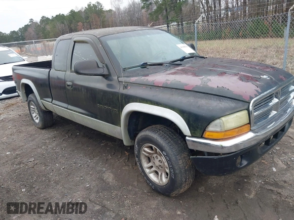2001 Dodge Dakota SLT with VIN 1B7GG22XX1S255292, listed as a IAAI auction lot 41100133 with 168,454 mi miles and . Bid and sale history available at carsss.com. Image 1.