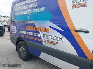 2019 Mercedes-Benz Sprinter Cargo Van with VIN WD4PF0CD8KT001089, listed as a IAAI auction lot 41795578 with 132,071 mi miles. Bid and sale history available at carsss.com. Image 6.