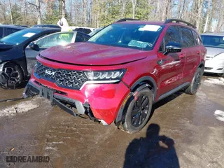 2023 Kia Sorento X-Line S with VIN 5XYRLDLC5PG176445, listed as a IAAI auction lot 41245534 with 26,514 mi miles. Bid and sale history available at carsss.com. Image 16.