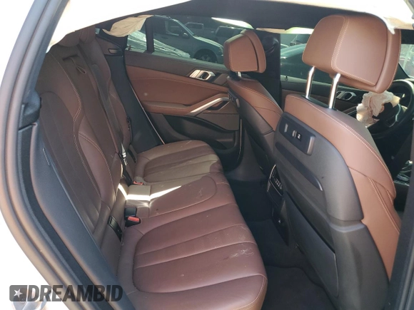 2020 BMW X6 M50i with VIN 5UXCY8C09L9C75612, listed as a Copart auction lot 44581364 with 0 mi miles. Bid and sale history available at carsss.com. Image 10.