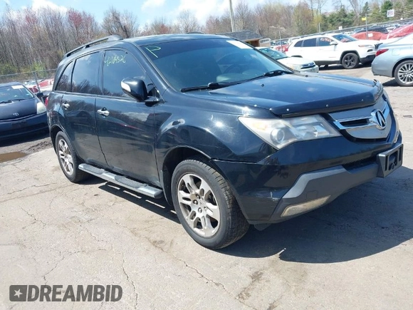 2009 Acura MDX Tech Pkg with VIN 2HNYD28619H526894, listed as a IAAI auction lot 42104576 with 199,384 mi miles. Bid and sale history available at carsss.com. Image 1.