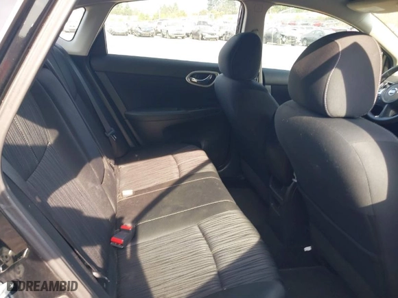2017 Nissan Sentra S with VIN 3N1AB7AP2HY356733, listed as a IAAI auction lot 40165100 with NaN miles. Bid and sale history available at carsss.com. Image 8.