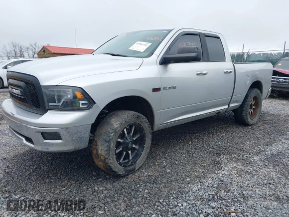 2010 Dodge 1500 Laramie with VIN 1D7RV1GT9AS232915, listed as a IAAI auction lot 41963752 with Not Provided miles and . Bid and sale history available at carsss.com. Image 2.