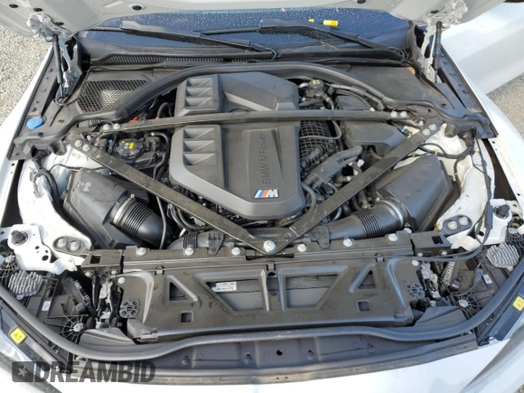 2023 BMW M4 Competition xDrive with VIN WBS33BA03PCL64820, listed as a Copart auction lot 80542904 with 15,198 mi miles and Salvage Title. Bid and sale history available at carsss.com. Image 11.