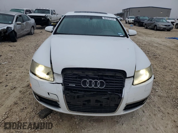 2007 Audi A6 3.2L with VIN WAUDH74F87N156332, listed as a Copart auction lot 82374124 with 123,728 mi miles and Salvage Title. Bid and sale history available at carsss.com. Image 5.