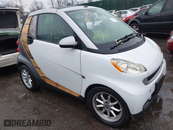 2009 Smart fortwo Passion with VIN WMEEK31X69K218783, listed as a IAAI auction lot 41604398 with Not Provided miles and . Bid and sale history available at DreamBid. Image 1.