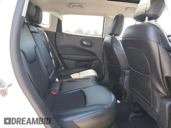 2020 Jeep Compass Latitude with VIN 3C4NJDBB0LT228984, listed as a Copart auction lot 53092445 with 24,624 mi miles and Salvage title. Bid and sale history available at DreamBid. Image 11.