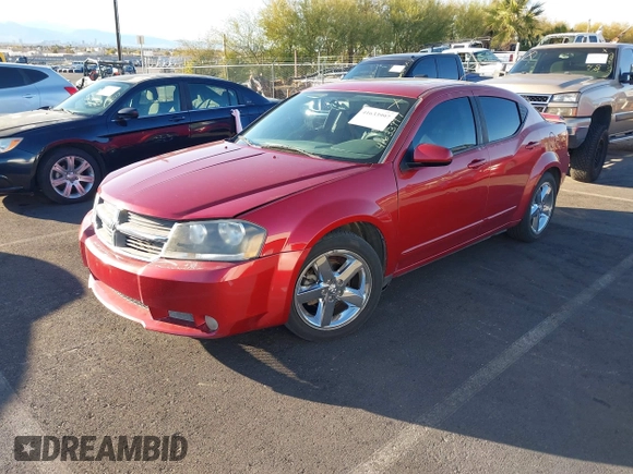 2008 Dodge Avenger R/T with VIN 1B3LC76M18N613980, listed as a IAAI auction lot 41633997 with 139,906 mi miles and . Bid and sale history available at carsss.com. Image 2.