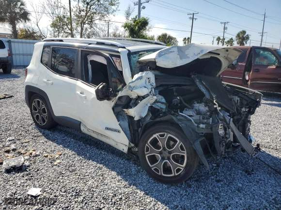 2015 Jeep Renegade Limited with VIN ZACCJADT8FPB45116, listed as a Copart auction lot 88118445 with 0 mi miles and Salvage Title. Bid and sale history available at carsss.com. Image 4.