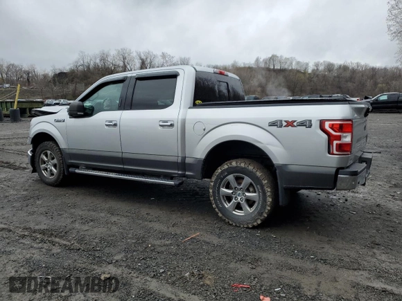 2018 Ford F-150 XL with VIN 1FTEW1E59JFC37258, listed as a Copart auction lot 52680255 with 93,966 mi miles and Salvage title. Bid and sale history available at DreamBid. Image 2.