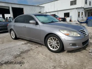 2010 Hyundai Genesis with VIN KMHGC4DE6AU096967, listed as a Copart auction lot 74145044 with 0 mi miles and Non Repairable. Bid and sale history available at carsss.com. Image 4.