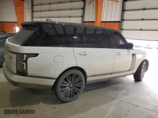 2020 Land Rover Range Rover with VIN SALGS5SEXLA572439, listed as a Copart auction lot 84439144 with 64,829 mi miles and Clean Title. Bid and sale history available at carsss.com. Image 3.