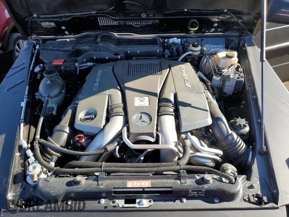 2018 Mercedes-Benz G 63 AMG with VIN WDCYC7DH3JX295584, listed as a Copart auction lot 82331254 with 46,921 mi miles and Salvage title. Bid and sale history available at DreamBid. Image 12.