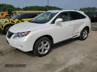 2010 Lexus RX 350 with VIN JTJBK1BA4A2002285, listed as a Copart auction lot 60597945 with 61,903 mi miles and Salvage title. Bid and sale history available at DreamBid. Image 1.