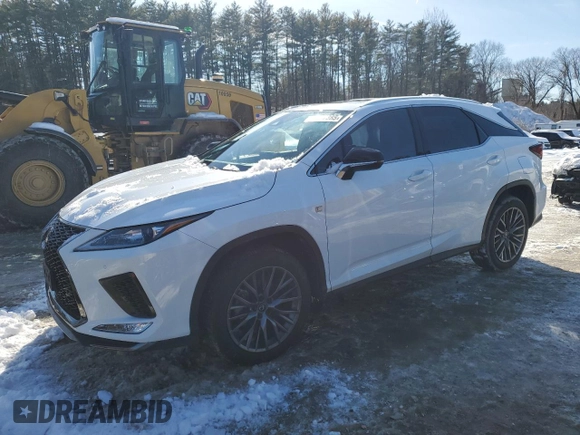 2022 Lexus RX 350 F Sport с VIN 2T2SZMDA2NC363014, выставлен на аукционе Copart как лот 44497385 с пробегом 26 917 миль миль и Списание • Salvage title. История ставок и продаж доступна на DreamBid. Изображение 1.