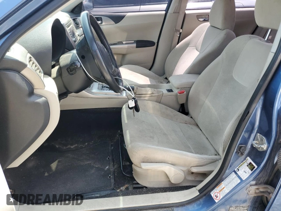 2010 Subaru Impreza i Premium z VIN JF1GE6B67AH515767, wystawiony jako Copart lot #59554415 z przebiegiem 135 829 mil mil oraz Szkoda całkowita • Salvage title. Historia ofert i sprzedaży dostępna na DreamBid. Obrazek 7.