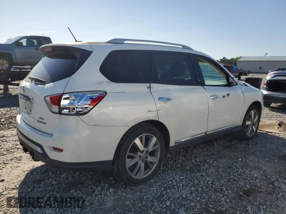 2013 Nissan Pathfinder SL with VIN 5N1AR2MM7DC669529, listed as a Copart auction lot 51936145 with 171,977 mi miles and Salvage Title. Bid and sale history available at carsss.com. Image 3.