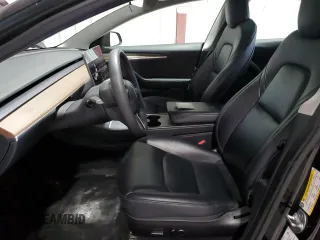 2023 Tesla Model 3 z VIN 5YJ3E1EA9PF449775, wystawiony jako Copart lot #59234495 z przebiegiem 109 378 mil mil oraz Czysty tytuł • Clean title. Historia ofert i sprzedaży dostępna na DreamBid. Obrazek 7.