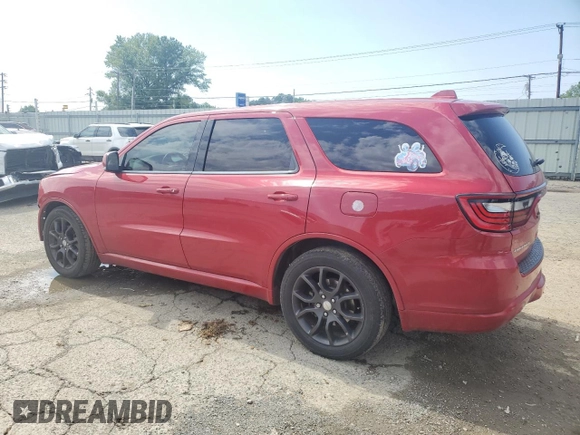 2016 Dodge Durango R/T with VIN 1C4SDHCT3GC315143, listed as a Copart auction lot 56103585 with 138,480 mi miles and Salvage title. Bid and sale history available at DreamBid. Image 2.