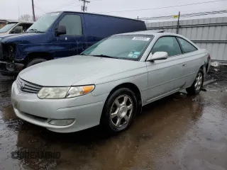 2002 Toyota Solara SE with VIN 2T1CF28P42C593010, listed as a Copart auction lot 50085005 with 214,180 mi miles and Salvage Title. Bid and sale history available at DreamBid. Image 1.