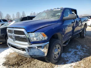 2018 Ram 2500 Tradesman with VIN 3C6UR5CL2JG359509, listed as a Copart auction lot 38304034 with 25,710 mi miles and Salvage Title. Bid and sale history available at carsss.com. Image 1.