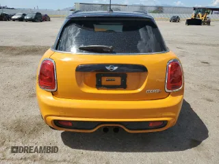 2015 MINI Hardtop 4 Door S with VIN WMWXU3C59F2B58555, listed as a Copart auction lot 64045275 with 127,596 mi miles and Salvage title. Bid and sale history available at DreamBid. Image 6.