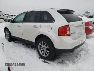 2011 Ford Edge SEL with VIN 2FMDK3JC4BBB06227, listed as a Copart auction lot 37962614 with 128,574 mi miles and Salvage Title. Bid and sale history available at carsss.com. Image 2.