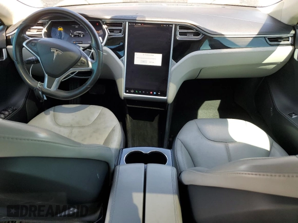 2014 Tesla Model S 60 with VIN 5YJSA1H18EFP34998, listed as a Copart auction lot 55416135 with 229,107 mi miles and Salvage title. Bid and sale history available at DreamBid. Image 8.
