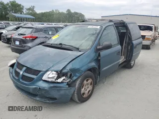 2002 Dodge Caravan SE with VIN 1B4GP25332B695023, listed as a Copart auction lot 57567235 with 126,473 mi miles and Salvage title. Bid and sale history available at DreamBid. Image 1.