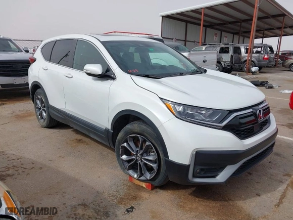 2022 Honda CR-V EX with VIN 7FARW2H50NE052730, listed as a IAAI auction lot 40717699 with 19,514 mi miles. Bid and sale history available at carsss.com. Image 1.