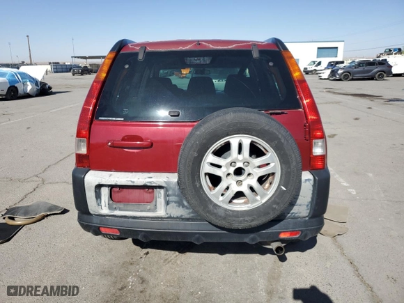 2002 Honda CR-V EX with VIN JHLRD788X2C029332, listed as a Copart auction lot 52590405 with 226,783 mi miles and Salvage Title. Bid and sale history available at carsss.com. Image 6.