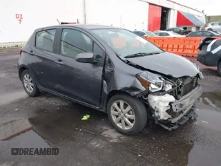 2015 Toyota Yaris L with VIN VNKKTUD38FA043393, listed as a IAAI auction lot 41573010 with 107,146 mi miles and . Bid and sale history available at DreamBid. Image 1.