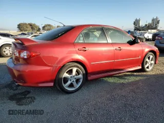 2005 Mazda 6 Sport S with VIN 1YVHP80D755M17362, listed as a Copart auction lot 86818954 with 87,962 mi miles and Clean Title. Bid and sale history available at DreamBid. Image 3.