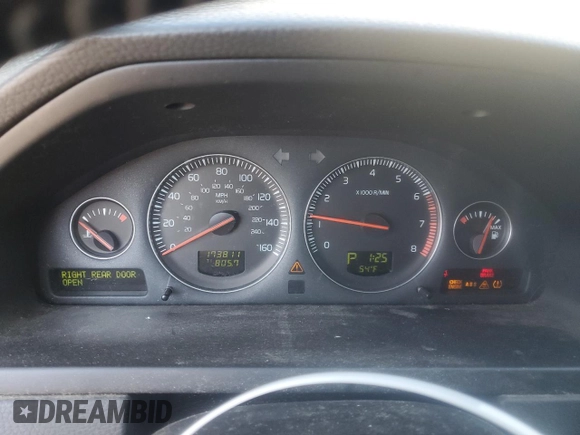 2008 Volvo XC90 I6 with VIN YV4CM982781457242, listed as a Copart auction lot 42539885 with 173,811 mi miles and Salvage Title. Bid and sale history available at carsss.com. Image 9.