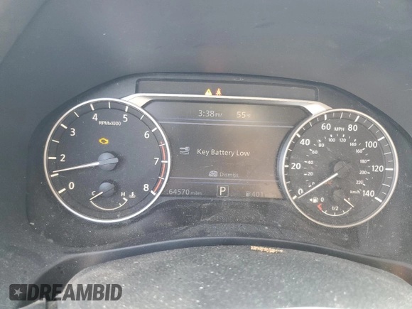 2019 Nissan Altima SR with VIN 1N4BL4CV6KC179697, listed as a Copart auction lot 50151675 with 64,570 mi miles and Salvage Title. Bid and sale history available at DreamBid. Image 9.