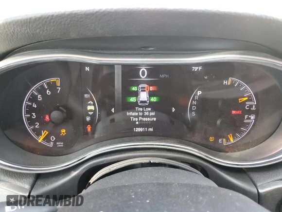2015 Jeep Grand Cherokee Altitude with VIN 1C4RJEAG4FC927328, listed as a Copart auction lot 45932345 with 129,911 mi miles and Salvage Title. Bid and sale history available at carsss.com. Image 9.