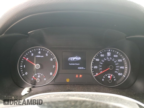 2019 Kia Forte LXS with VIN 3KPF24AD2KE034285, listed as a Copart auction lot 52869435 with 49,695 mi miles and Salvage title. Bid and sale history available at DreamBid. Image 9.