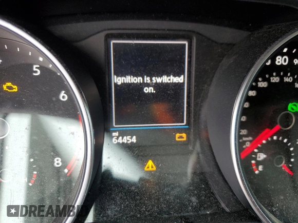 2021 Volkswagen Tiguan S with VIN 3VV1B7AX7MM065841, listed as a Copart auction lot 43815795 with 64,454 mi miles and Salvage title. Bid and sale history available at DreamBid. Image 9.