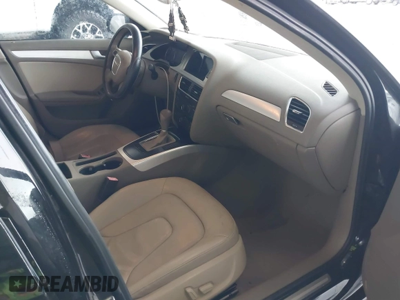 2012 Audi A4 2.0T Premium with VIN WAUAFAFL4CA113973, listed as a IAAI auction lot 41293934 with 184,254 mi miles. Bid and sale history available at carsss.com. Image 5.