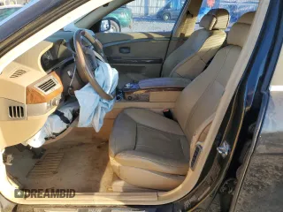 2003 BMW 7 Series 745Li with VIN WBAGN63453DS45114, listed as a Copart auction lot 82700834 with 182,998 mi miles and Salvage Title. Bid and sale history available at carsss.com. Image 7.