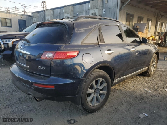 2007 Infiniti FX35 with VIN JNRAS08W87X203565, listed as a Copart auction lot 41779065 with 162,731 mi miles and Clean Title. Bid and sale history available at carsss.com. Image 3.