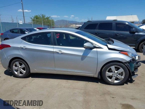 2013 Hyundai Elantra Limited with VIN 5NPDH4AE0DH419390, listed as a IAAI auction lot 42217737 with 50,991 mi miles and . Bid and sale history available at DreamBid. Image 14.