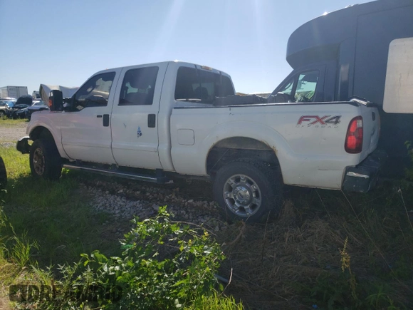 2012 Ford F-350 XL with VIN 1FT8W3B63CEA27849, listed as a Copart auction lot 57537524 with Not provided miles and Non repairable. Bid and sale history available at DreamBid. Image 2.