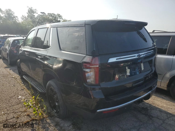 2022 Chevrolet Tahoe Commercial with VIN 1GNSKLED6NR267105, listed as a Copart auction lot 50202874 with 11,696 mi miles and Non Repairable. Bid and sale history available at carsss.com. Image 2.