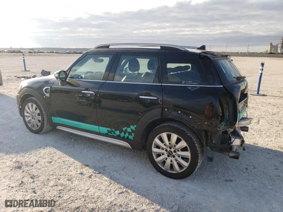 2021 MINI Countryman Cooper S with VIN WMZ83BR09M3M75594, listed as a Copart auction lot 88805185 with 53,497 mi miles and Salvage Title. Bid and sale history available at carsss.com. Image 2.