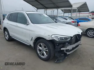 2018 BMW X3 xDrive30i with VIN 5UXTR9C51JLC77269, listed as a IAAI auction lot 41871148 with 85,491 mi miles. Bid and sale history available at carsss.com. Image 1.