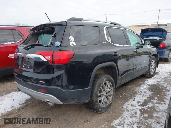 2017 GMC Acadia SLE with VIN 1GKKNSLS3HZ204032, listed as a IAAI auction lot 41615973 with 81,831 mi miles. Bid and sale history available at carsss.com. Image 4.