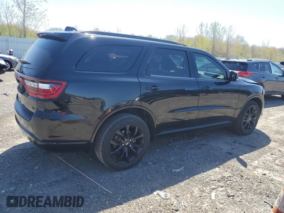 2019 Dodge Durango GT Plus with VIN 1C4RDJDGXKC536206, listed as a Copart auction lot 54305345 with 60,419 mi miles and Salvage title. Bid and sale history available at DreamBid. Image 3.